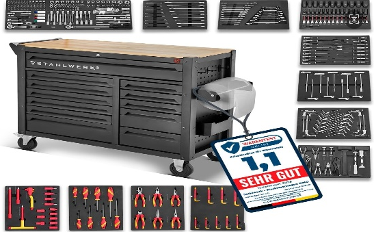 Workshop Trolley With Tools