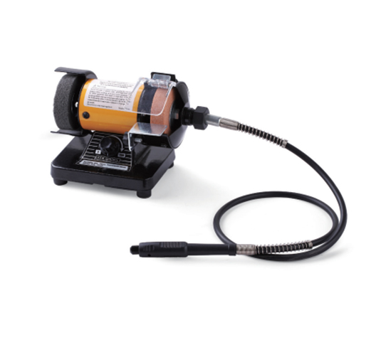 3" Mini Bench Grinder With Flexible Shaft