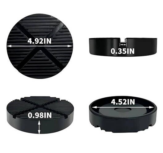 rubber offset saddle pad