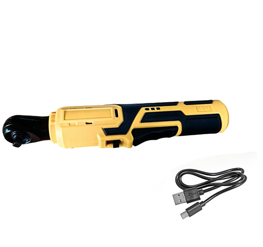 1/4" 4V Li-ion Cordless Ratchet Wrench With LED