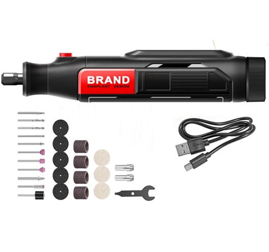 4V 2000mAh Li-Ion Cordless Rotary Tool