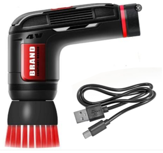 4V 2000mAh Li-Ion Cordless Cleaning Brush