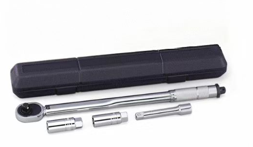 1/2" CLICK STOP TORQUE WRENCH28-210NM，4Pcs