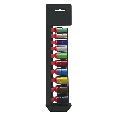10PC 3/8" Colored DEEP Socket Sets(SAE)