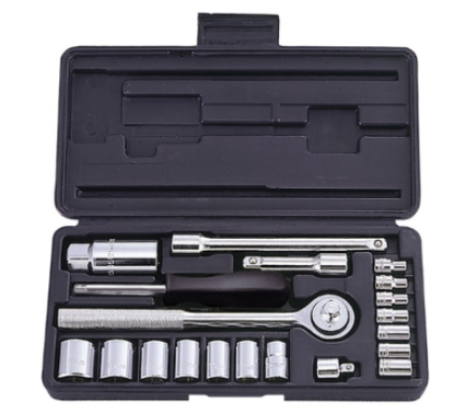 21PCS 1/4&3/8 SOCKET SET