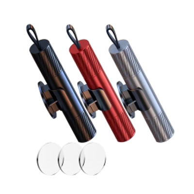 3pc 2-in-1 aluminum alloy car safety hammer