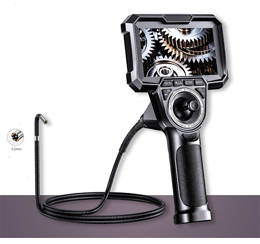 4.3-inch  Endoscope 6.2mm 4-Way 360° Rotation