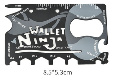 18 in 1 Multitool Card