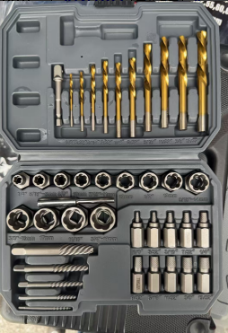 40 pc Screw Extractor Set