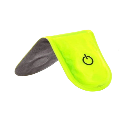LED reflective magnetic clip		