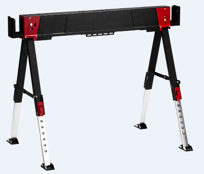 Adjustable saw horse