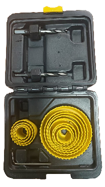 15Pcs Hole Saw Kit