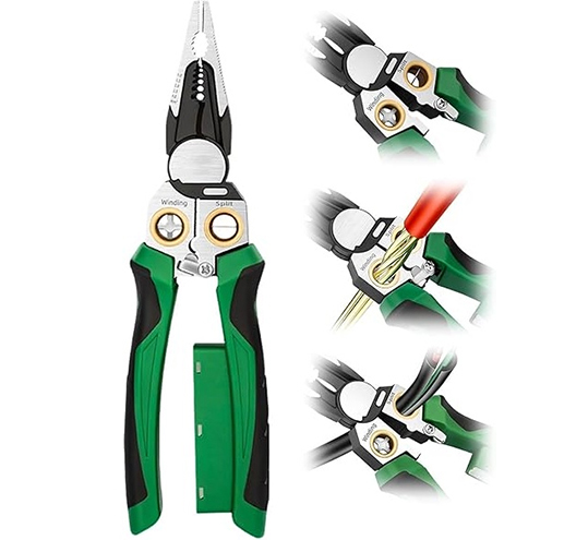 8IN1 Multifunctional Electrical Test Strip Plier