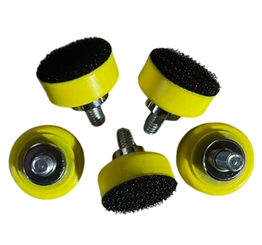 5PC 1" Disc Pad 1/4-20 Arbor Velcro Pad