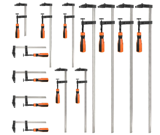 13pcs Heavy Duty F Clamps