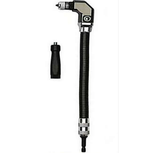 90 degree drill adaptor wtih Flexibly Extension Rod