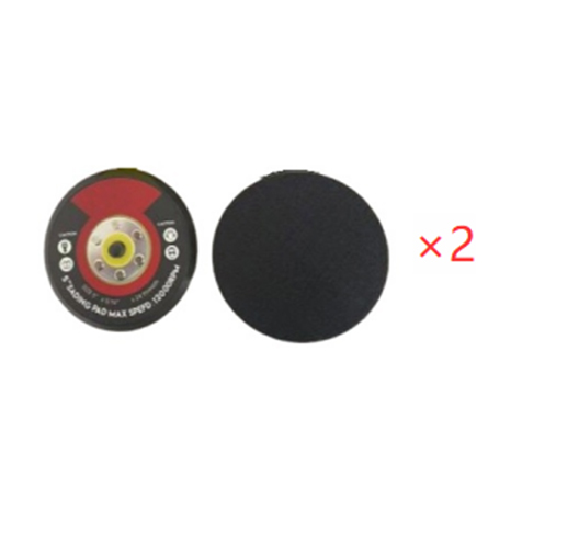2PC 6" Disc Pad 5/16-24 Arbor Velcro Pad