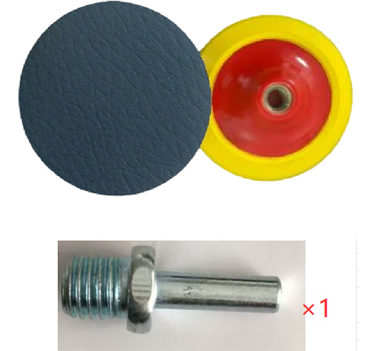 6" Disc Pad 5/8-11 Bore With Adapter Velcro Pad