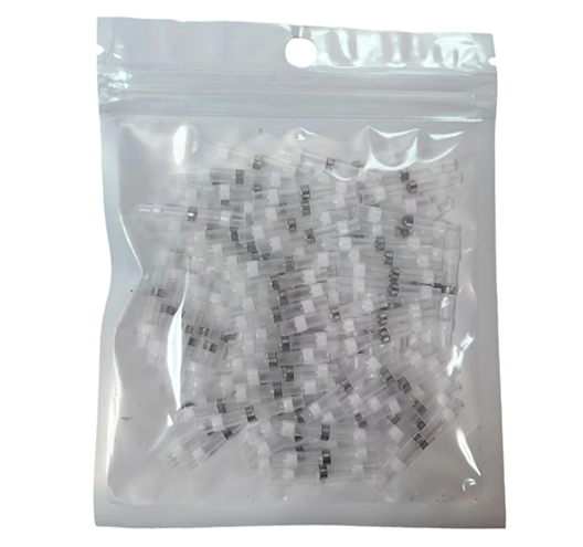 100PC White Heat Shrink Solder Seal Wire Connectors
