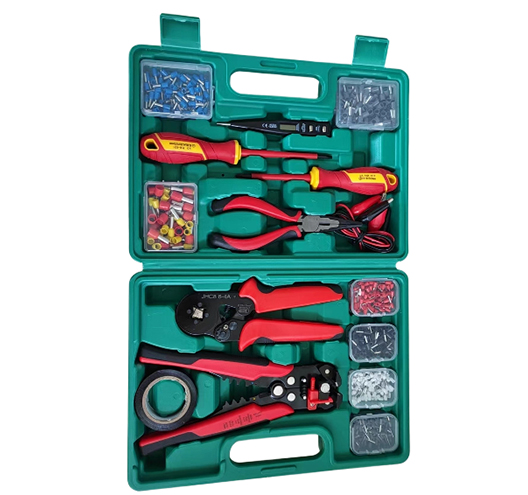 659PCS Automatic Wire Stripper Crimper With Terminals Kit