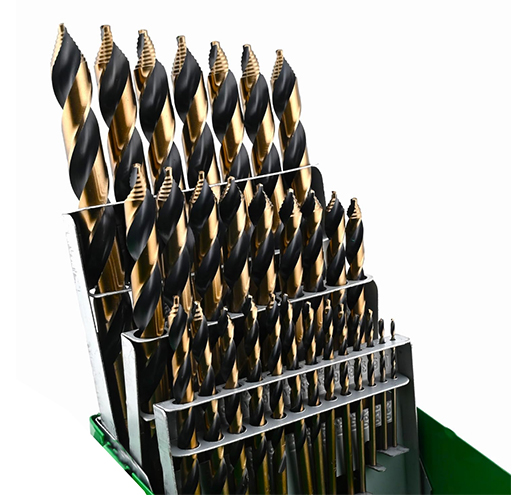 25Pcs hyper step drill bit set