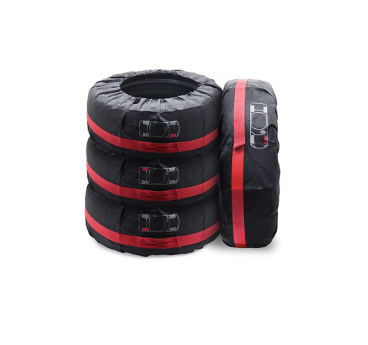 Set of 4 Tyre Covers 19-23Inch Waterproof