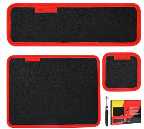 3Pcs Magnetic Tool Mat and 1pc pick-up tools