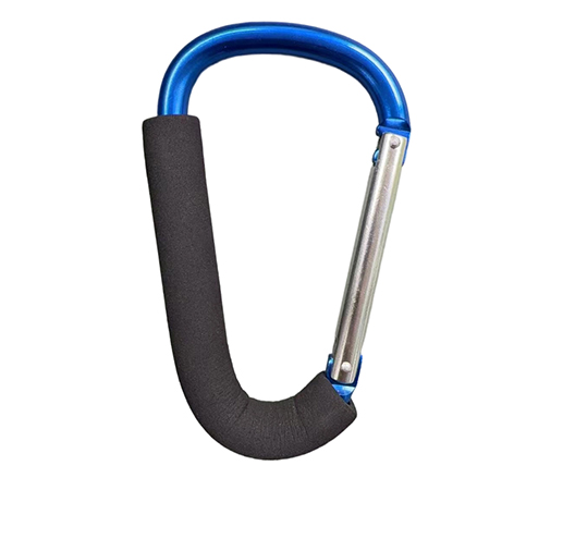 No.16 D Ring Aluminium Foam Carabiner Clips