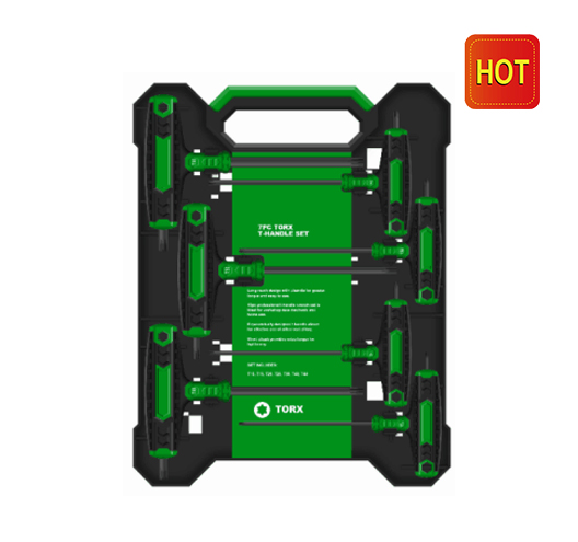 7 PIECE  TORX T-HANDLE SET