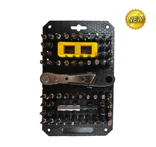58pc Screwdriver Bit Set and Magnetic Base