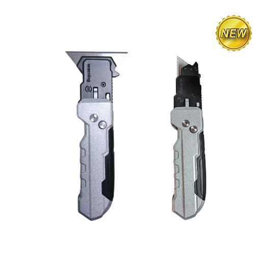 Folding Utility Knife with scraper