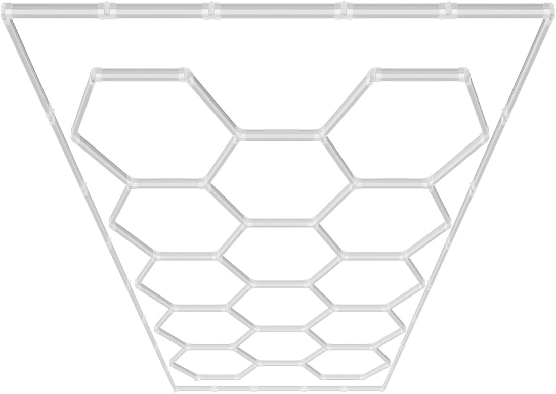 14-grid LED Honeycomb Car Wash Light