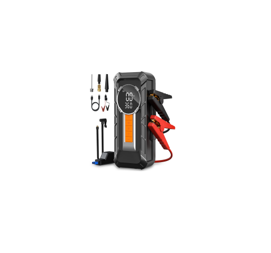 DC 12V Air Compressor With Jump Starter