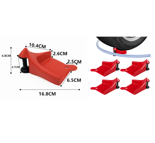 4 Pcs Of Car Wash Hose Guider Set