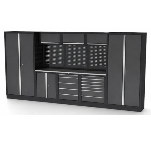 13 piece modular cabinet