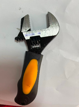 2-In-1 Stubby Adjustable Wrench