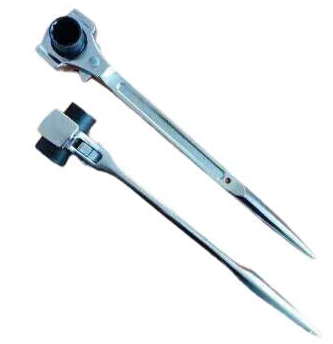 Multi-Functional Bent Tailgear Socket Wrench