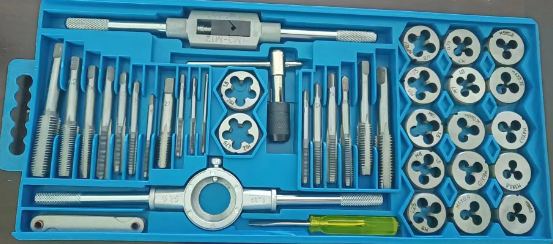 39pc mertic tap and die set