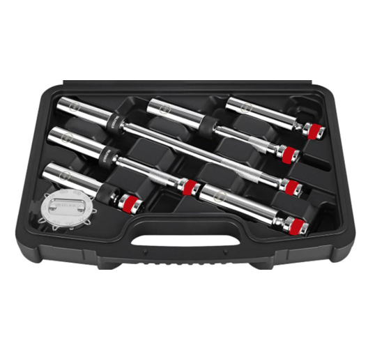 7PCS 3/8-Inch Drive Magnetic Swivel Spark Plug Socket Set