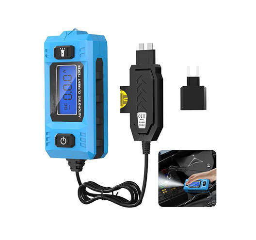 Automobile fuse current detector