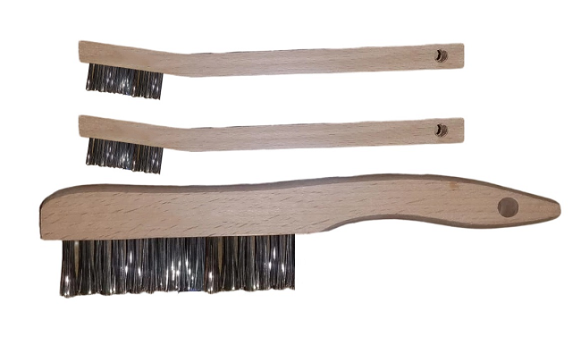 3PCS SS Brush Set