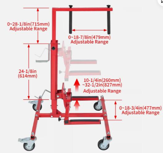 200kg Car Door Jack Stand