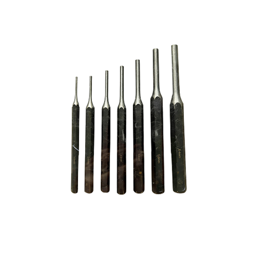 7-Pc. Heavy Duty 40CRPin Punch set