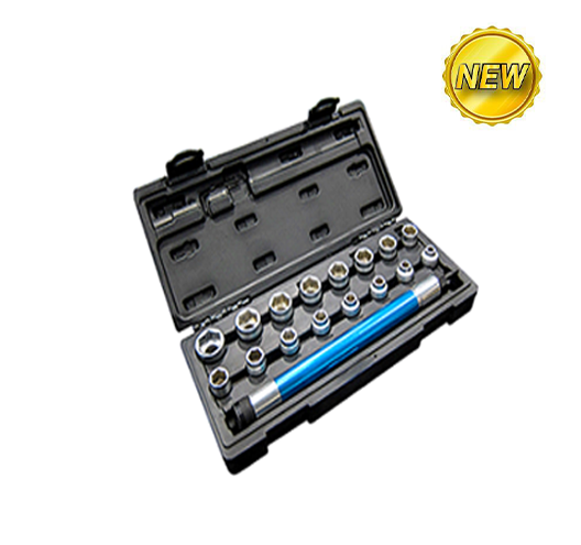 17pc Deep Nut Driver & Setter Socket Tool