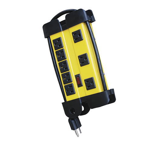 Metal 8 Outlets Power Block