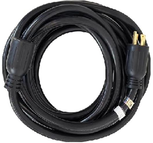 25FT 10G Extension Cord Black L14-30 Output 30A