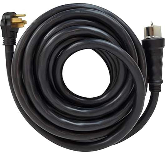 50FT 6G Extension Cord Black 14-50&CS6364 50A