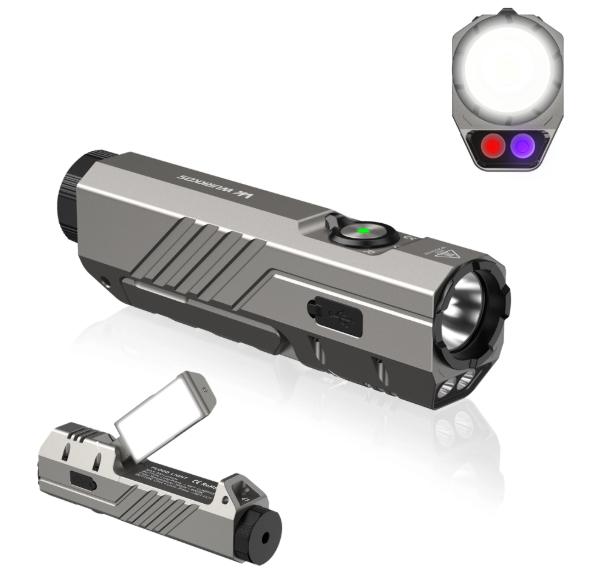 3000LM 4-in-1 Aluminum Rechargeable Flashlight