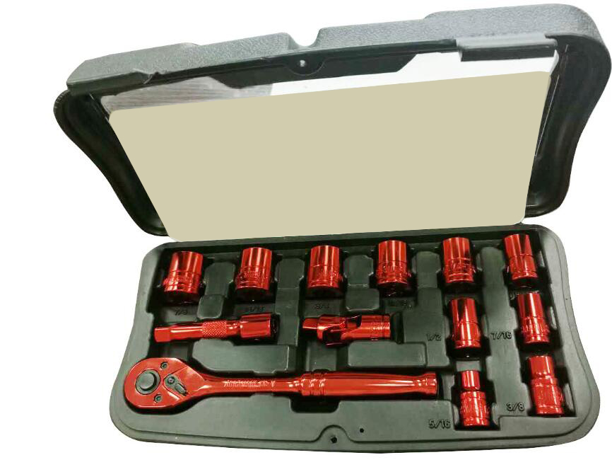 13pcs 3/8"Ratchet Socket Set
