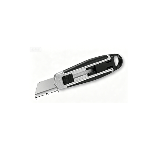 The safety knife is single protected		